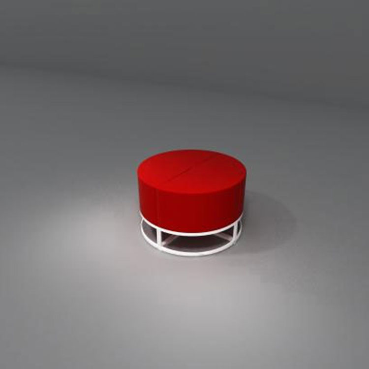 Ghế đẩu bọc nệm có ngăn đựng đồ